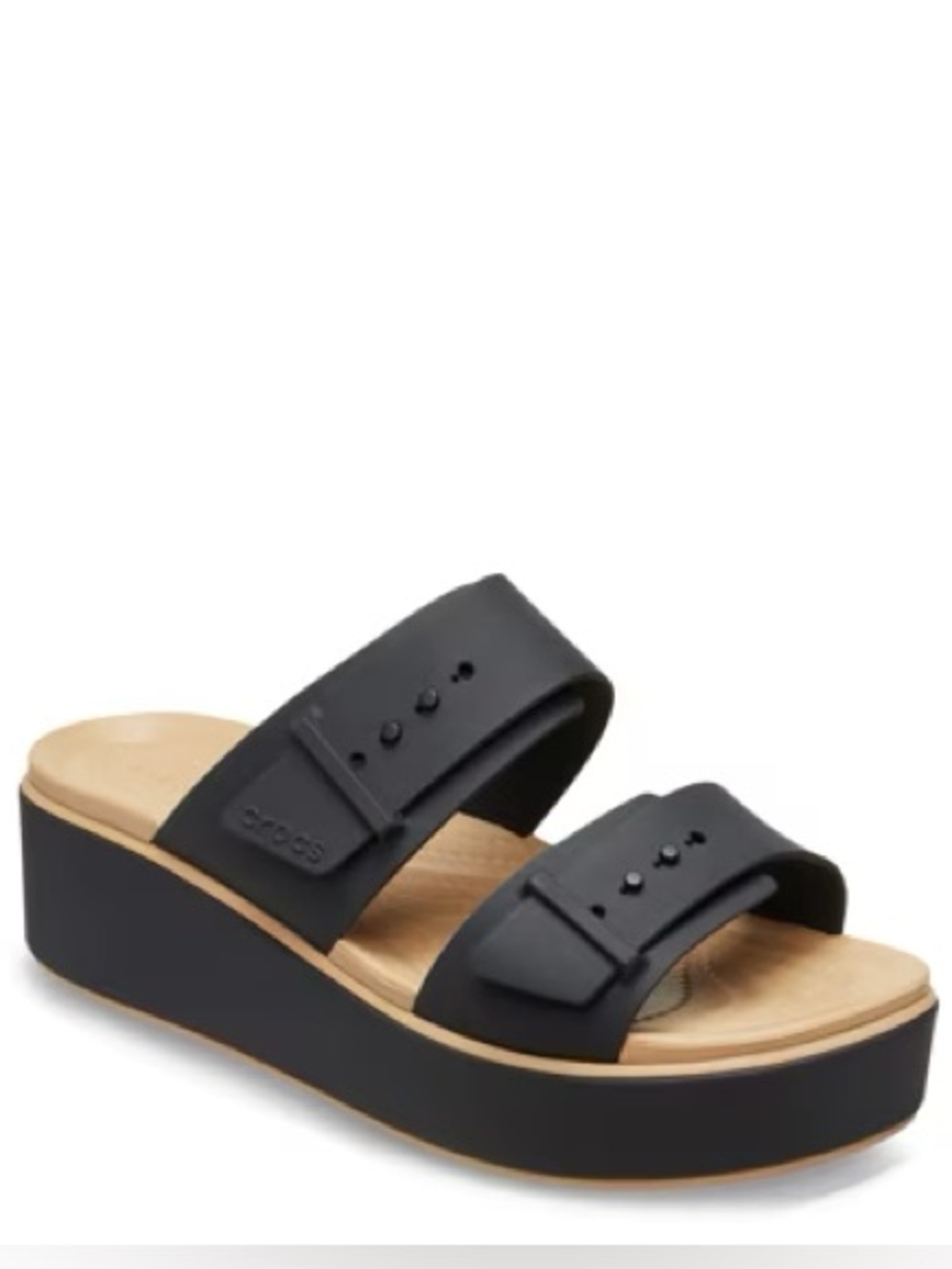 CROCS Brooklyn Buckle Wrap Platform Sandal